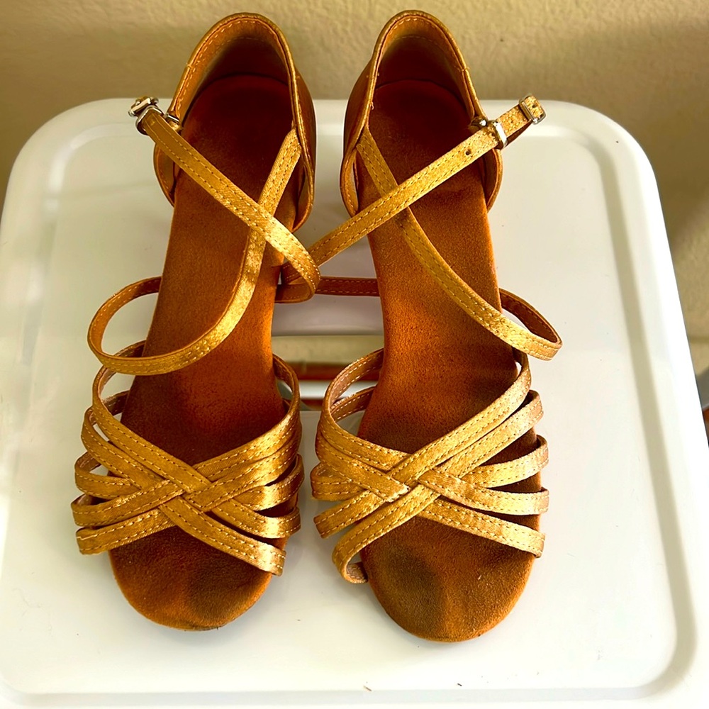 Girls ballroom dance shoes